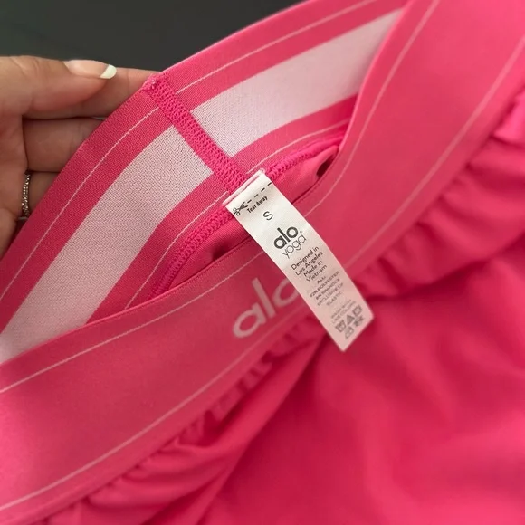 Alo match point skirt pink size small - Picture 4 of 8